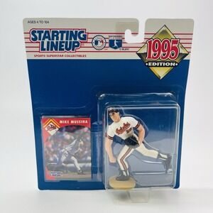 Starting Lineup Mike Mussina 1995 Edition Baltimore Orioles Figure Card
